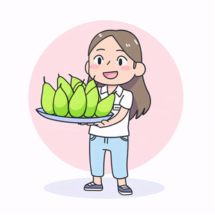 水果女孩 清新可人