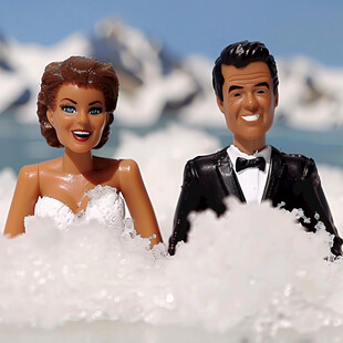 雪山上的幸福婚禮