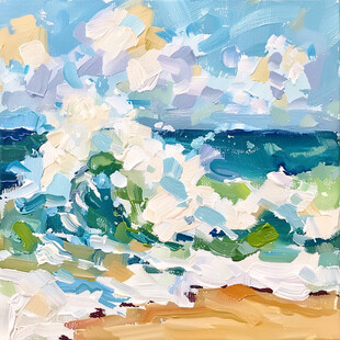 海浪翻滚 阳光灿烂