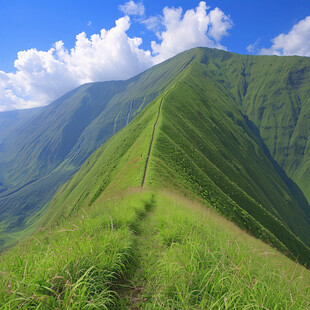 山顶之巅 风景如画