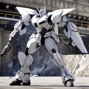 白色的钢铁战士