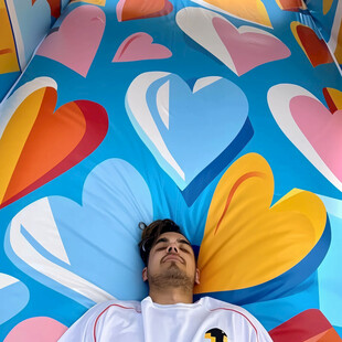 心形海洋 沉醉爱意