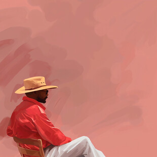 午后阳光下的沉思