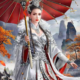 绝美古风仙女图