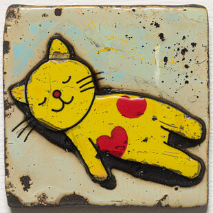 午后小憩的猫咪