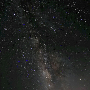 银河星空 璀璨夜空