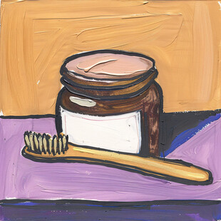 蜂蜜绘画