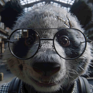 小动物眼镜