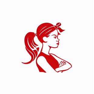 女孩女人女性logo