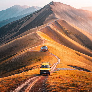 草原公路越野车