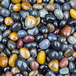 五彩鹅卵石