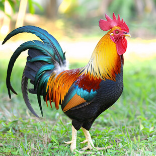 器宇轩昂大公鸡