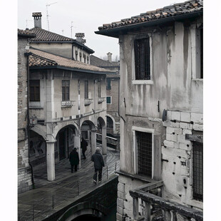 雨中欧洲街景