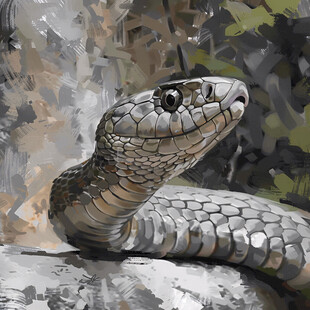 蛇合集插画