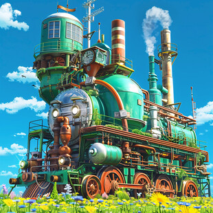 工业场景工业题材