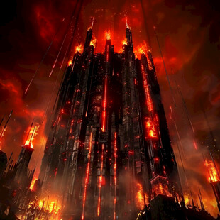 世界末日混乱场景