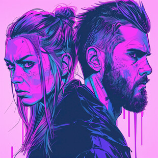 赛博朋克潮流人物