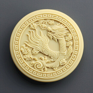 圆形经典龙纹