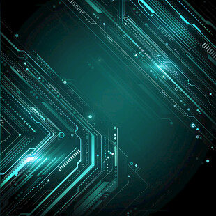 墨绿科技背景