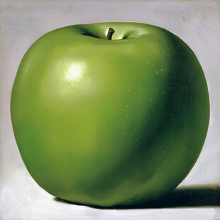 艺术化青苹果