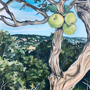 苹果树3d画