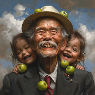 开心老果农头像