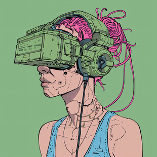 vr插画