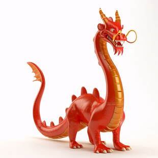 q版龙卡通龙造型