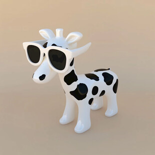 3d卡通牛