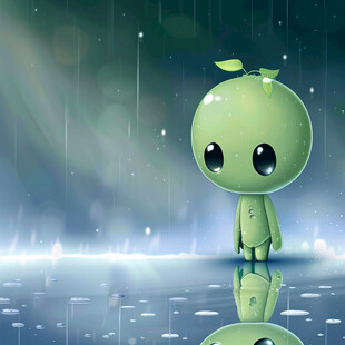 科技感卡通人物