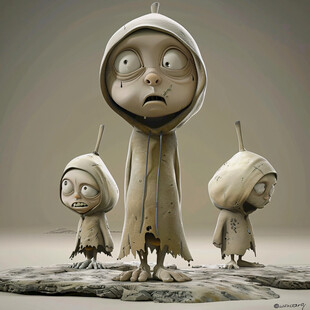 情绪拟人3d元素