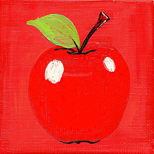 创意红苹果