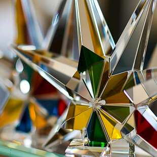 钻石玻璃背景素材