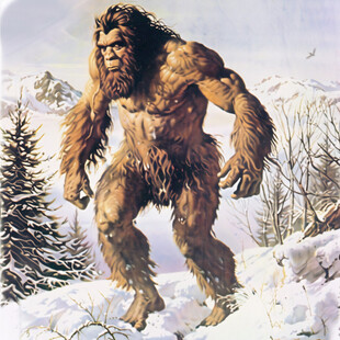 雄壮的动物插画