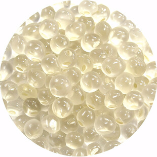 黄色透明珠子