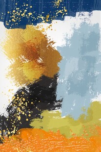 抽象油画