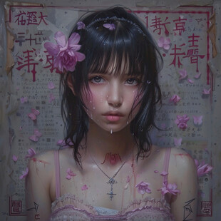 写实人物插画
