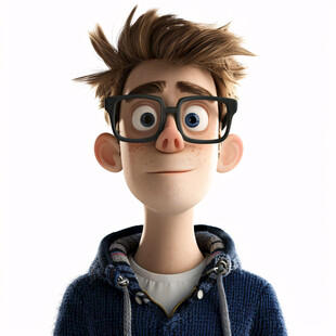 情绪拟人3d元素