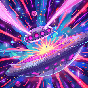 未来飞碟科幻造型