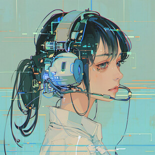 厚涂少女