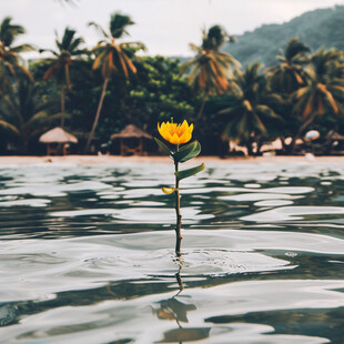 海边小黄花