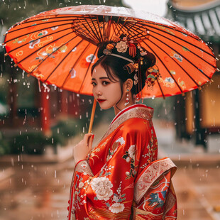 红金唐代宫廷风