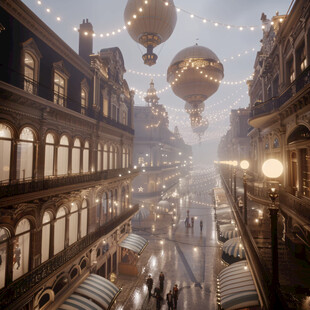 梦幻创意步行街