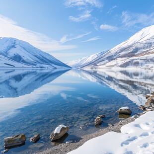 羊湖风景自然风景