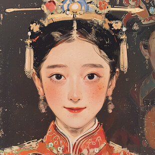 格格头像插画