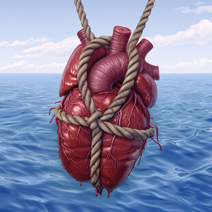 巨大动物心脏