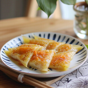 海胆煎饺