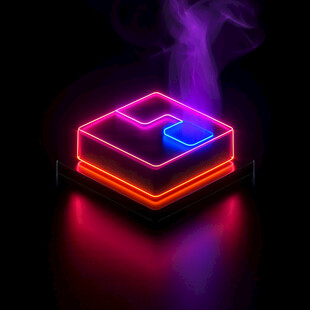 立体渐变发光体设计