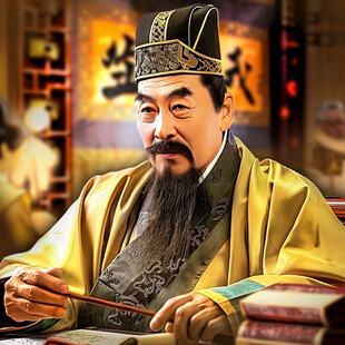 古代名医名医蜡像