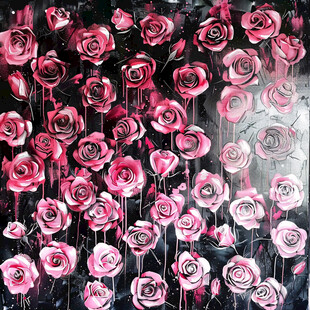 玫瑰花3d画